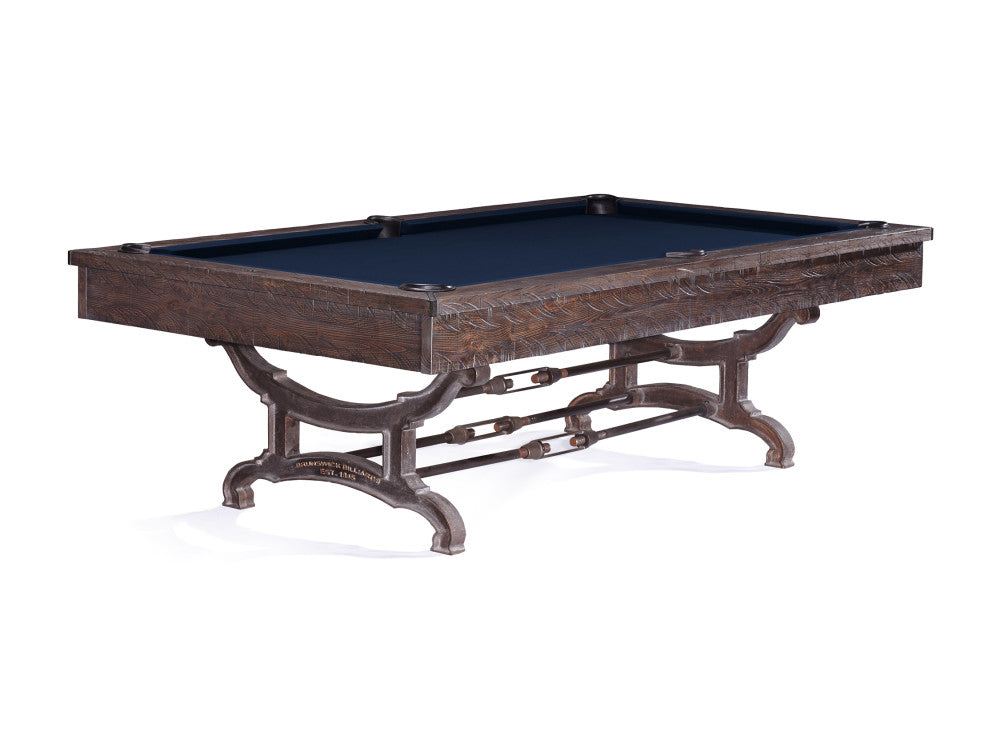 Brunswick Birmingham 9 ft Charcoal with Navy cloth