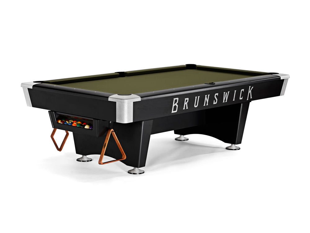 Brunswick Black Wolf Pro 7 ft Black Gully System with Olive cloth