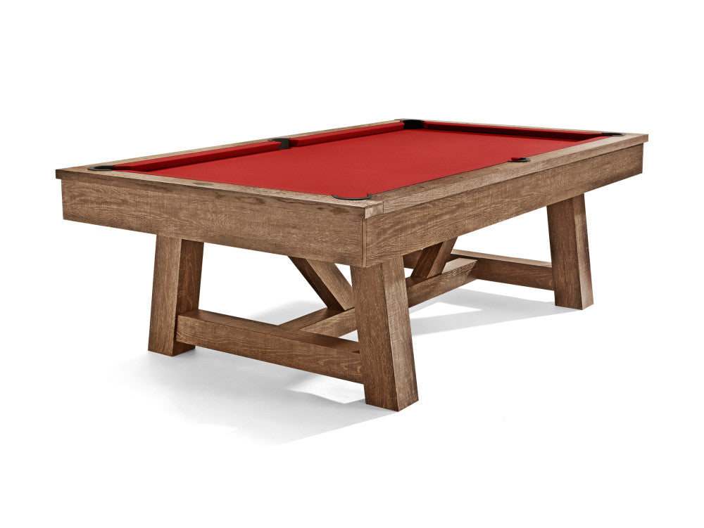 Brunswick Botanic 7 ft Rustic Dark Brown with Red cloth
