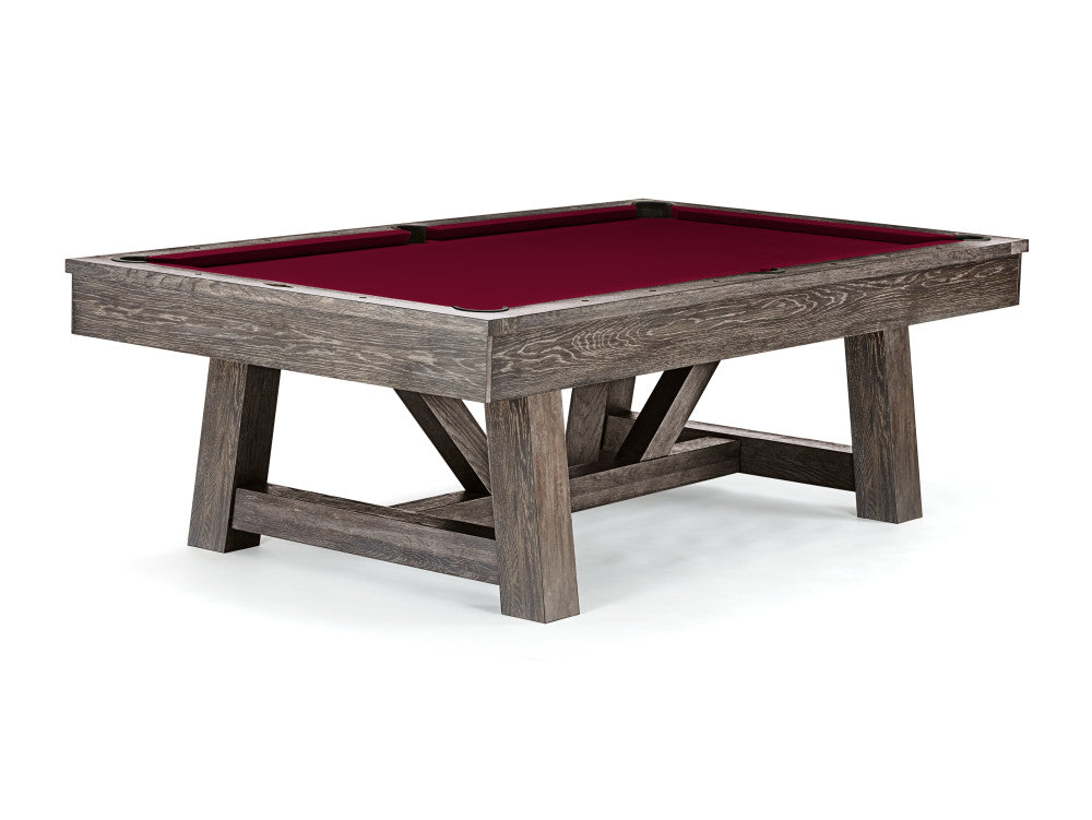 Brunswick Botanic 7 ft Dark Charcoal with Wine cloth