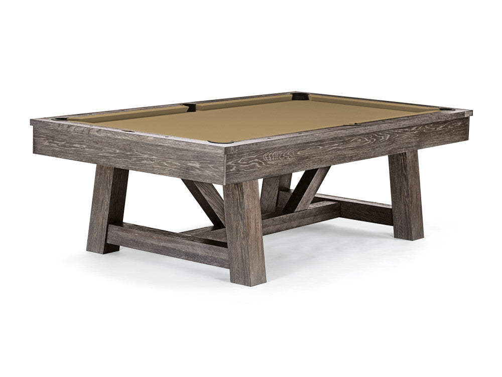 Brunswick Botanic 7 ft Dark Charcoal with Camel cloth