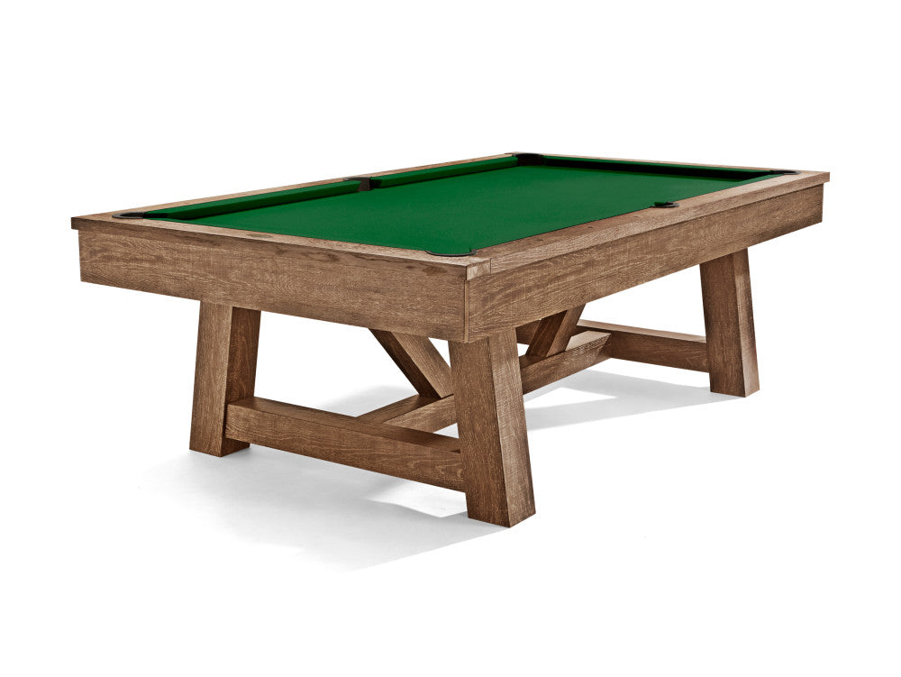 Brunswick Botanic 8 ft Rustic Dark Brown with Championship Green cloth