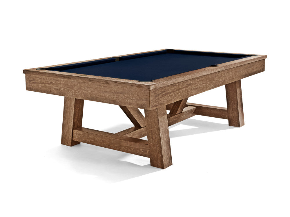 Brunswick Botanic 8 ft Rustic Dark Brown with Navy cloth