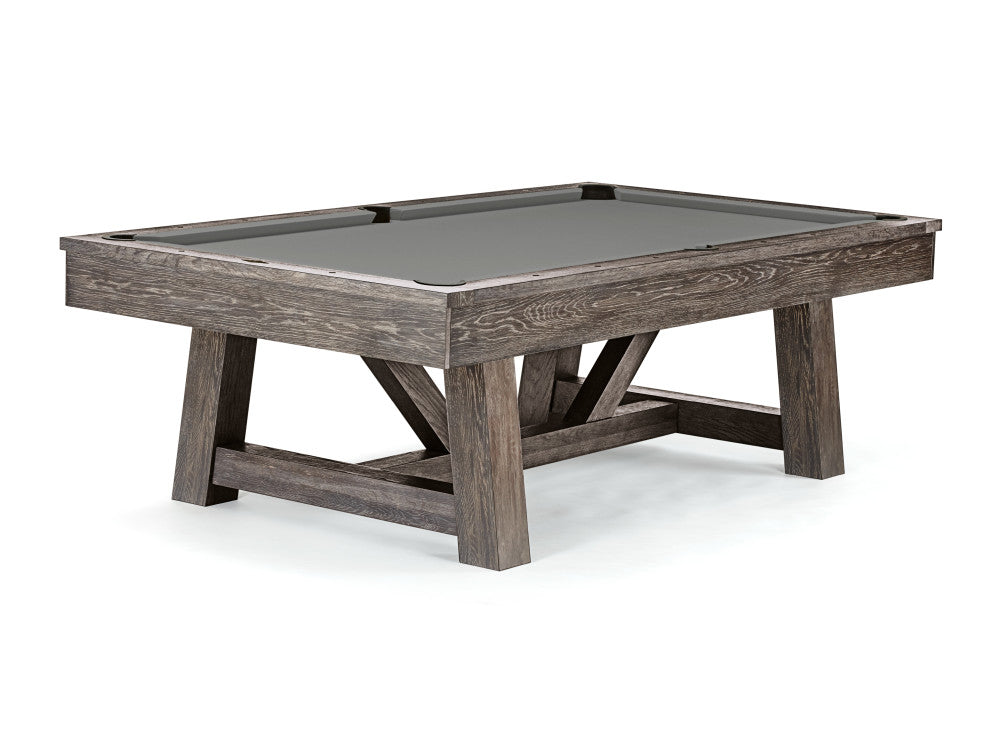 Brunswick Botanic 8 ft Dark Charcoal with Steel Gray cloth