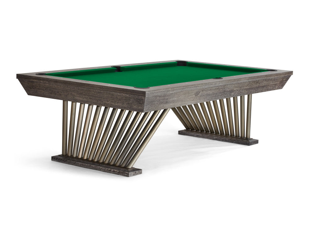 Brunswick Brescia 8 ft Dark Charcoal with Championship Green cloth