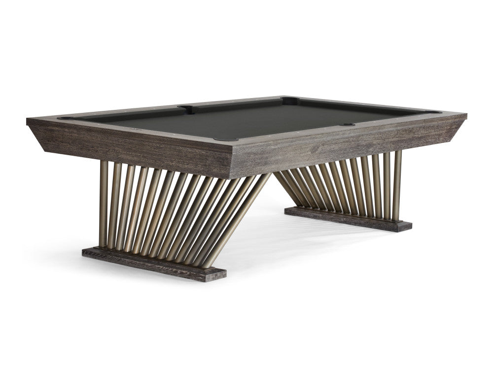 Brunswick Brescia 8 ft Dark Charcoal with Charcoal cloth
