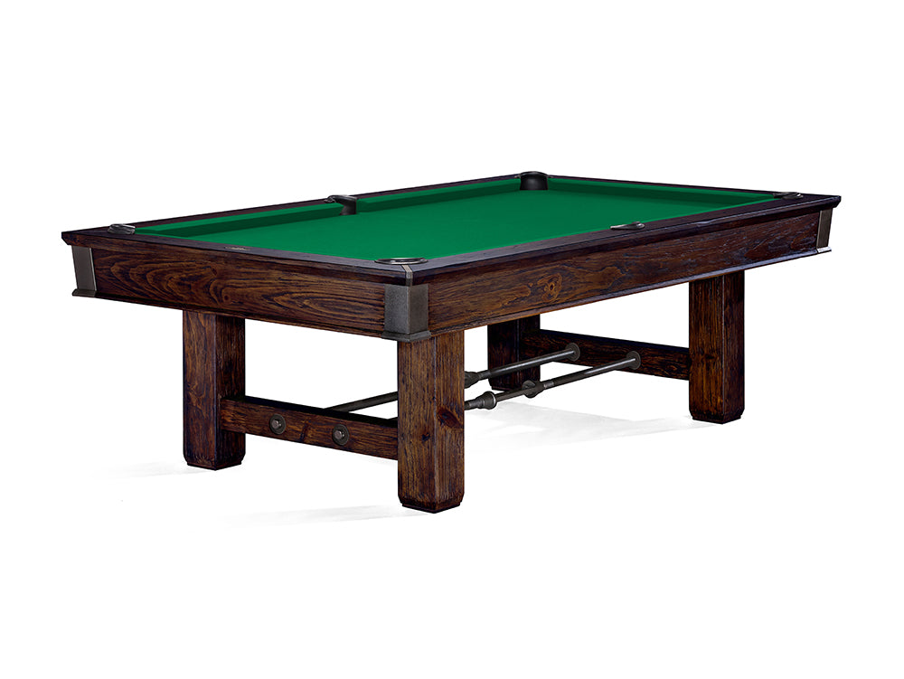 Brunswick Canton 8 ft Black Forest with Championship Green cloth