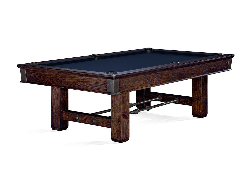 Brunswick Canton 8 ft Black Forest with Navy cloth