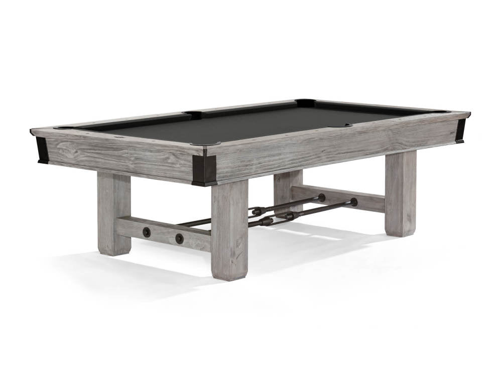 Brunswick Canton 8 ft Rustic Grey with Charcoal cloth