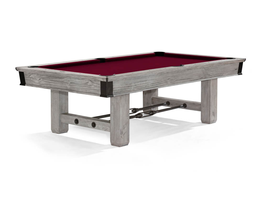 Brunswick Canton 8 ft Rustic Grey with Wine cloth