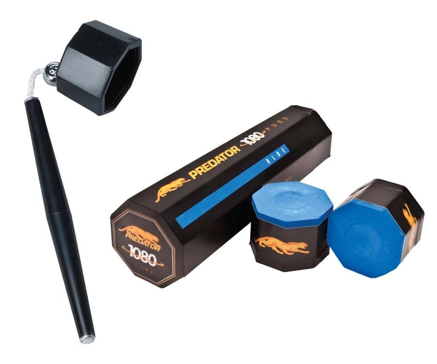 Predator octagon chalk holder with 1080 chalk