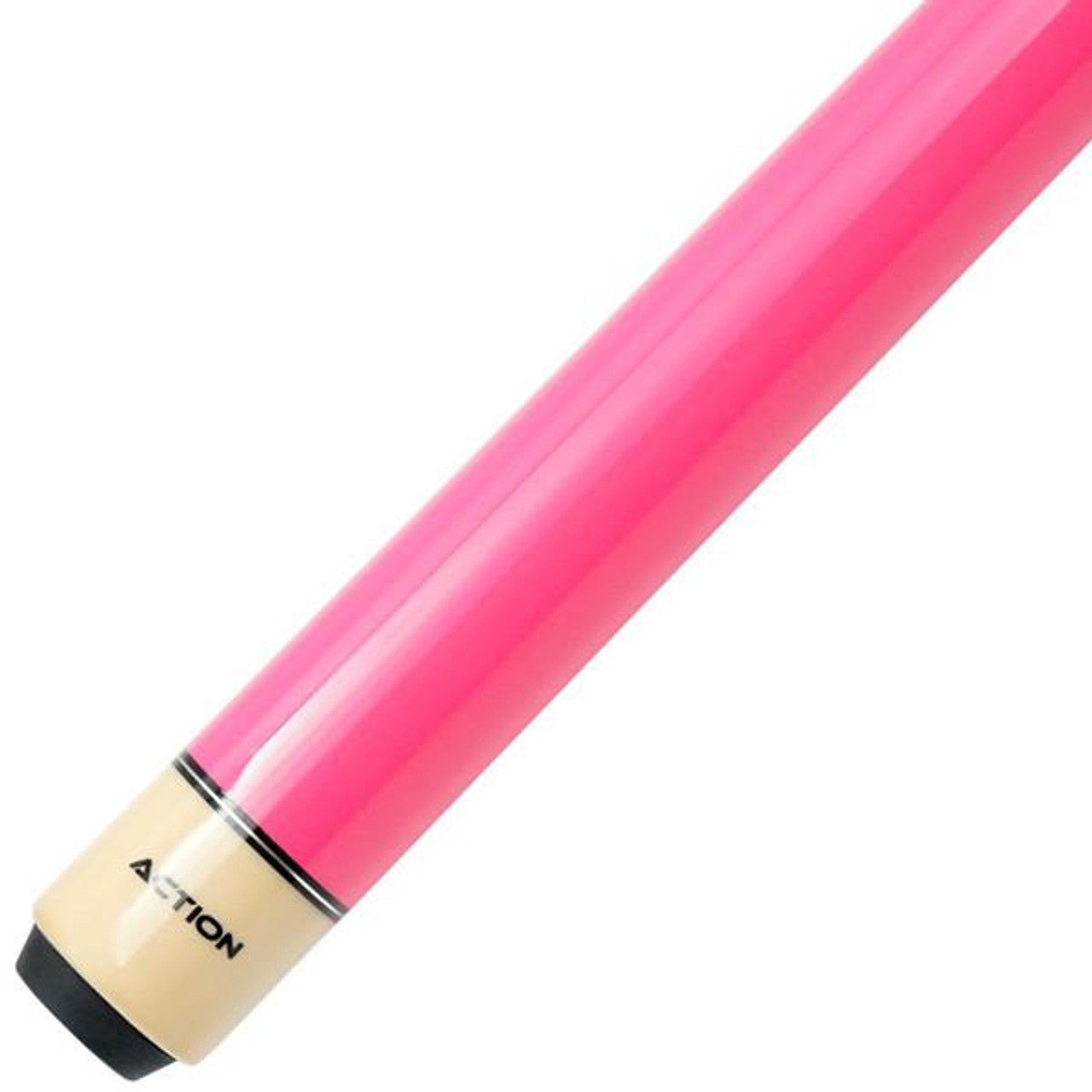 Action COL06 Pool Cue Pink Birdseye Maple