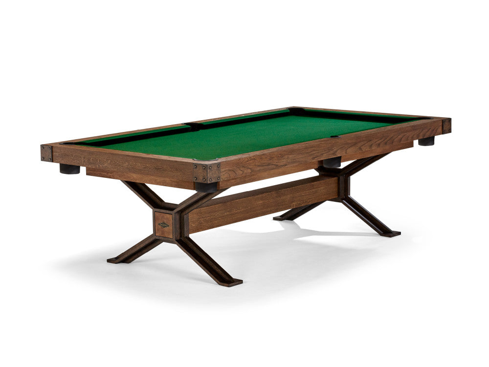 Brunswick Dameron 8 ft Nutmeg with Championship Green cloth