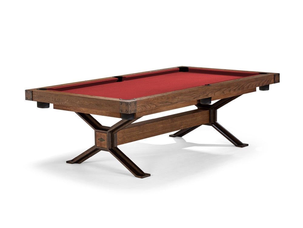 Brunswick Dameron 8 ft Nutmeg with Red cloth