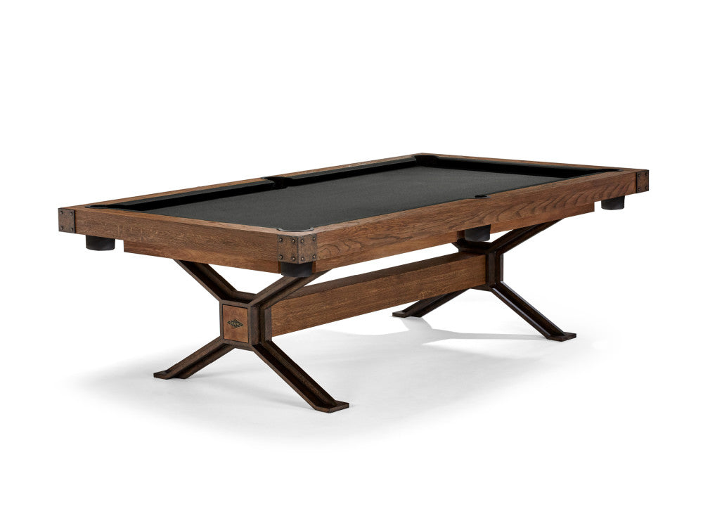 Brunswick Dameron 8 ft Nutmeg with Charcoal cloth