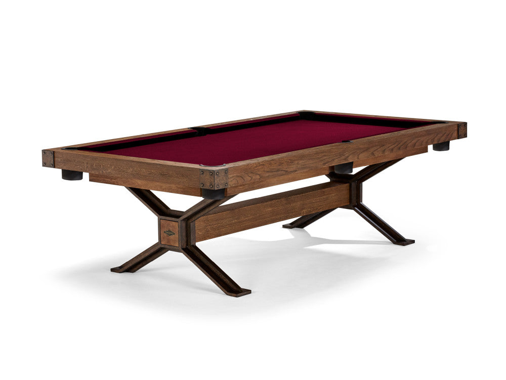 Brunswick Dameron 8 ft Nutmeg with Wine cloth