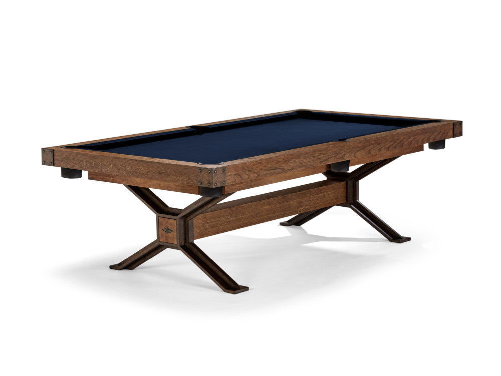 Brunswick Dameron 8 ft Nutmeg with Navy cloth