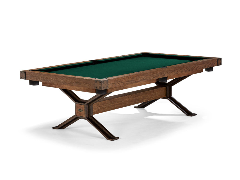 Brunswick Dameron 8 ft Nutmeg with Bottle Green cloth