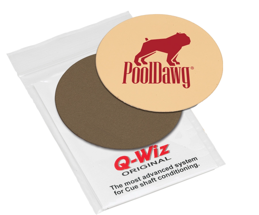 Q-Wiz cue shaft cleaner and conditioner pad