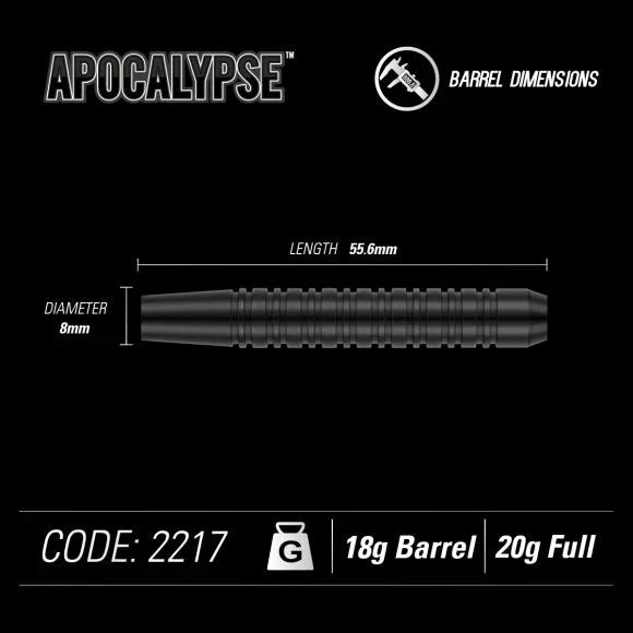 Winmau Apocalypse Soft Tip Dart Set