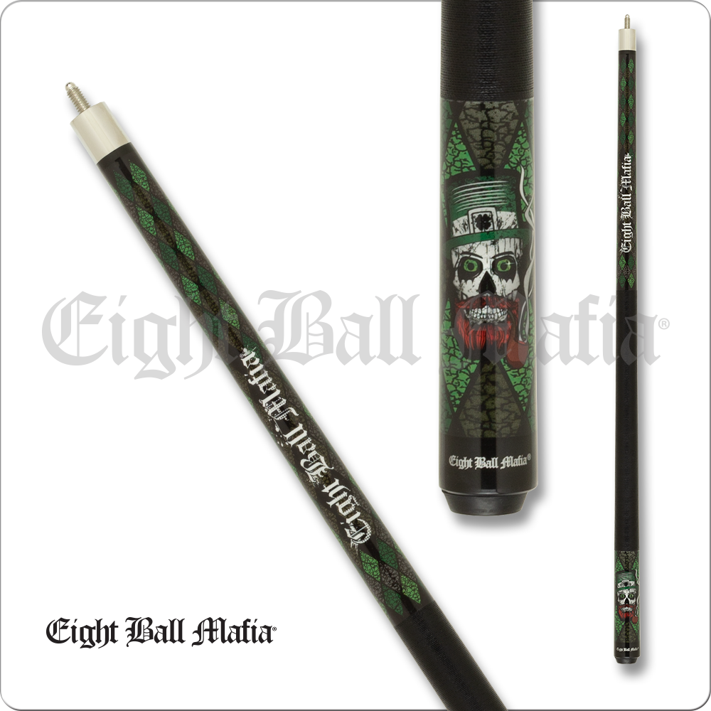 Eight Ball Mafia EBM27 Pool Cue Leprechaun