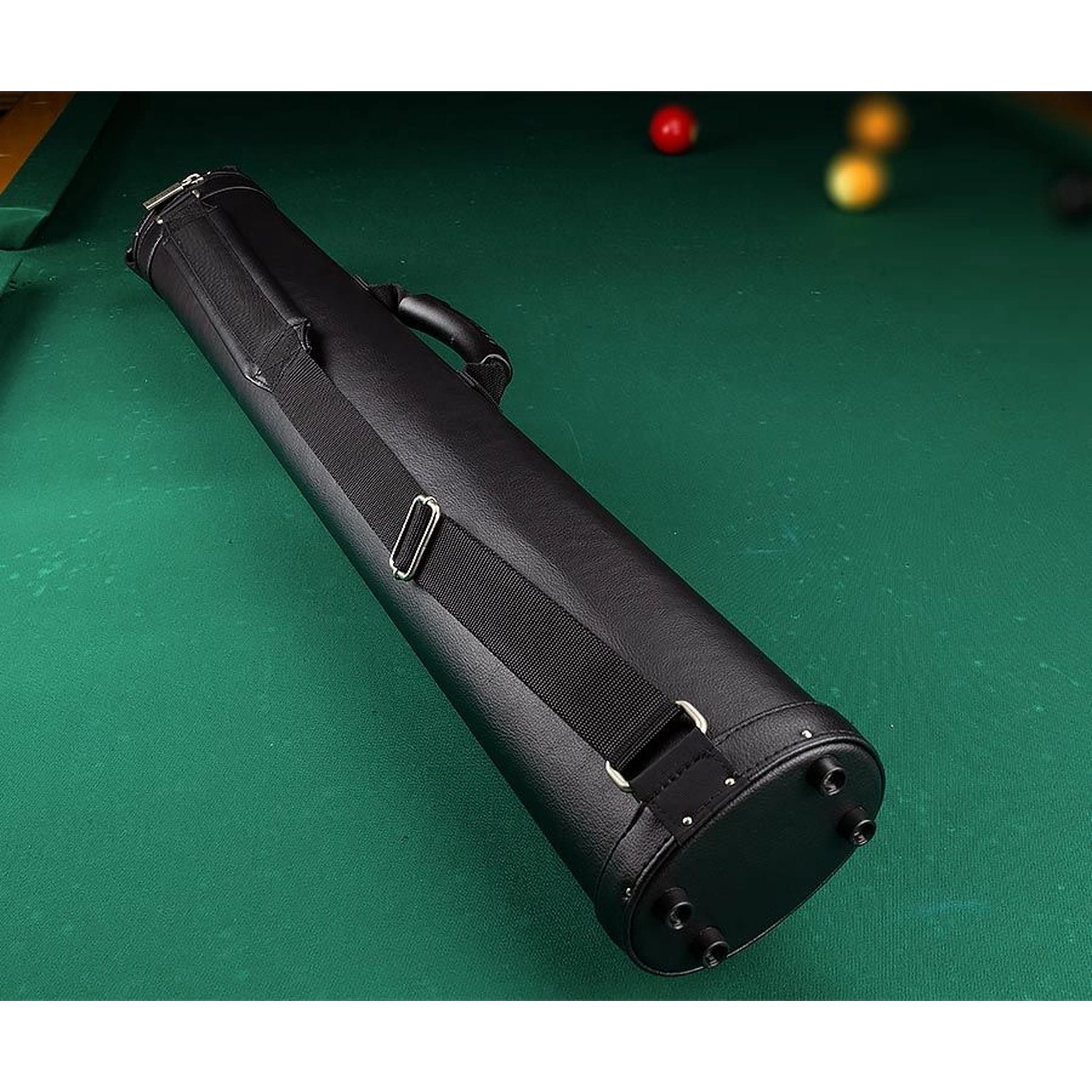 Elite ECP22 cue case back view with adjustable shoulder strap