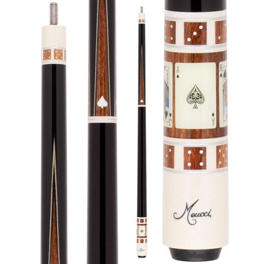 Meucci Gambler 3 Pool Cue - Birdseye Maple