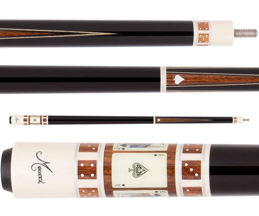 Meucci Gambler 3 Pool Cue - Birdseye Maple