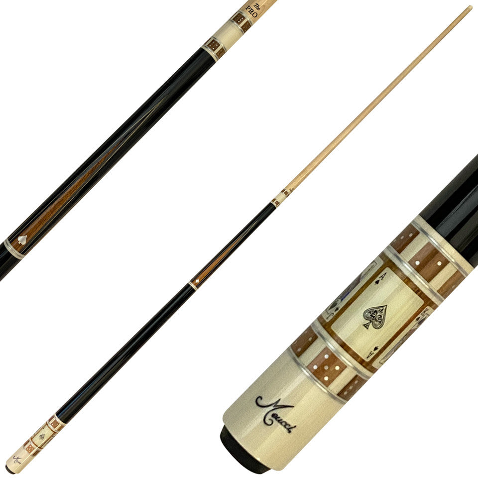 Meucci Gambler 3 Pool Cue - Birdseye Maple