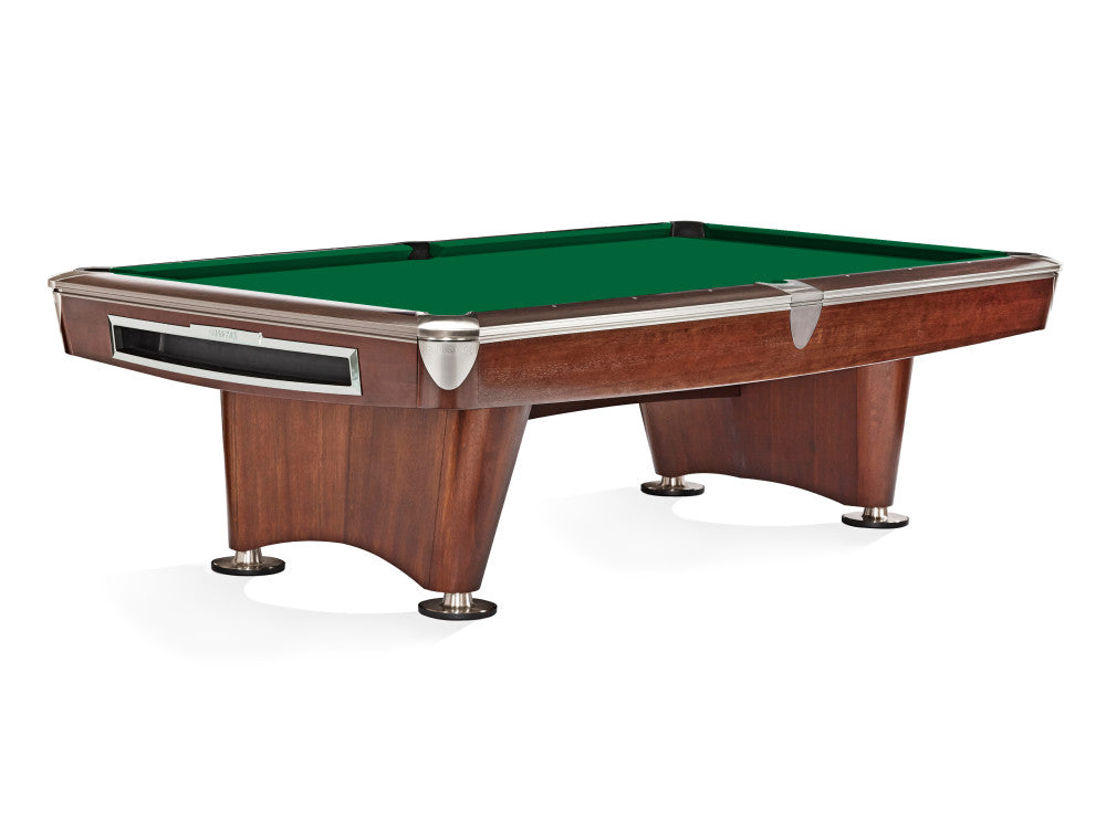 Brunswick Gold Crown VI 9 ft Mahogany with Championship Green cloth