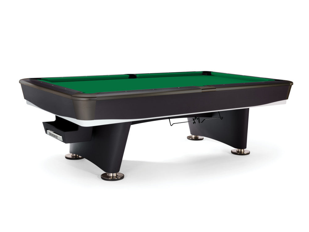Brunswick Gold Crown VII 8 ft Tournament Black with Championship Green cloth