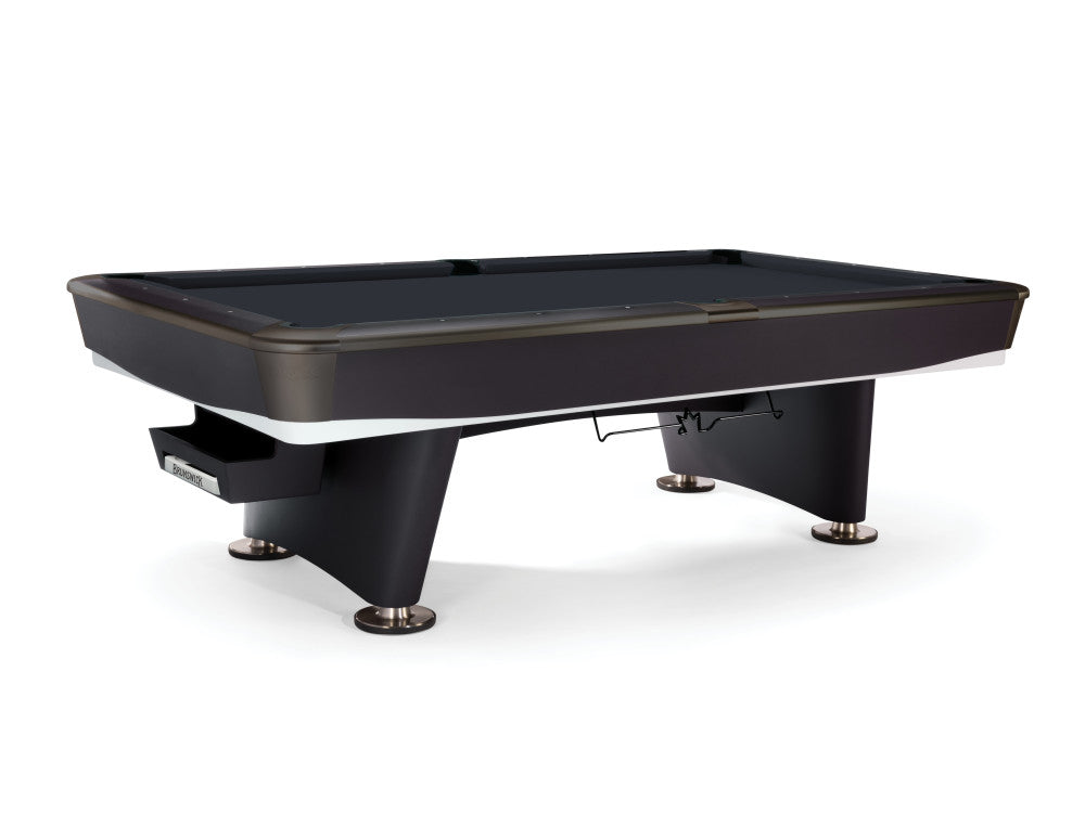 Brunswick Gold Crown VII 8 ft Tournament Black with Black cloth