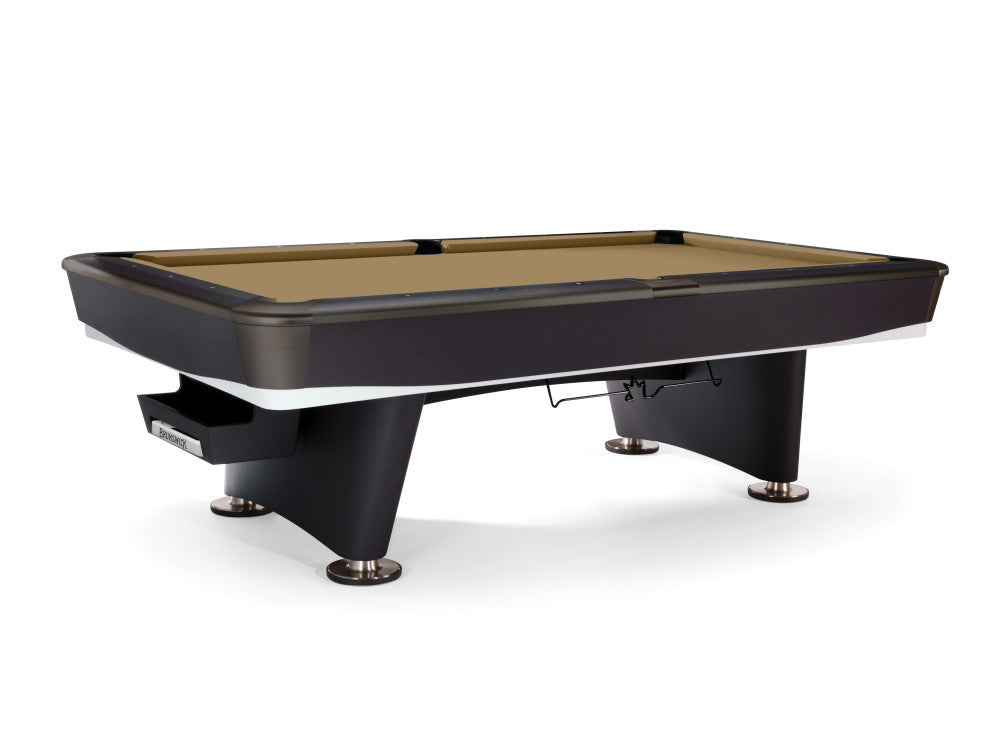 Brunswick Gold Crown VII 8 ft Tournament Black with Camel cloth