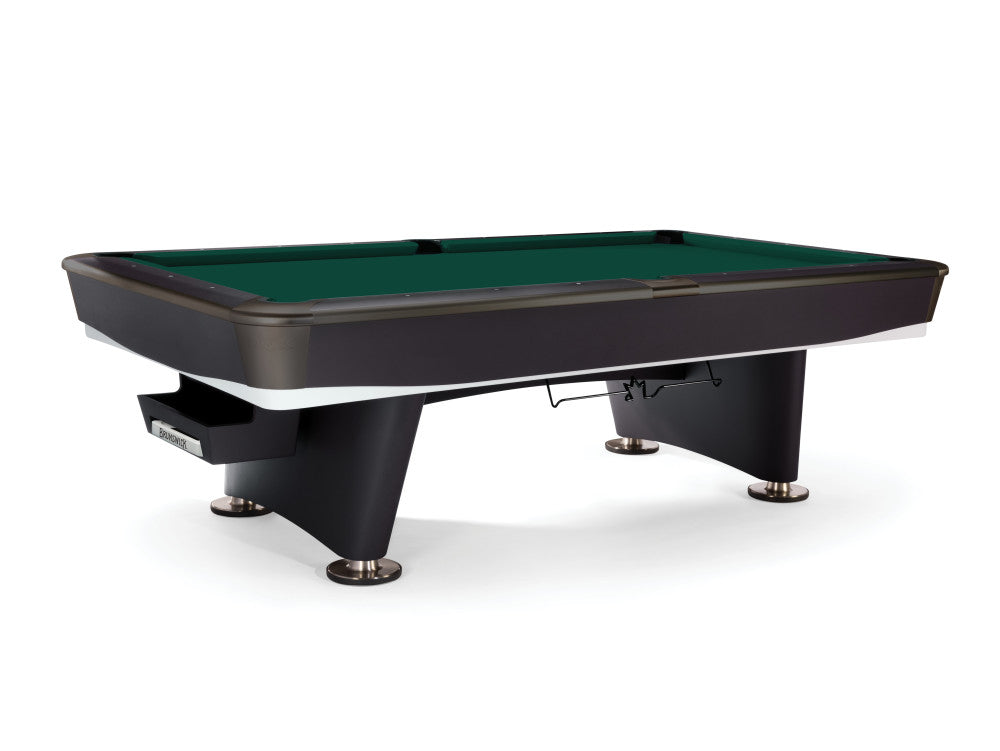 Brunswick Gold Crown VII 8 ft Tournament Black with Bottle Green cloth