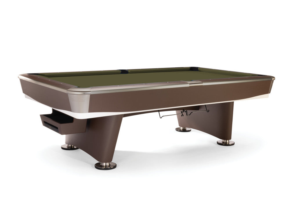 Brunswick Gold Crown VII 8 ft Classic Brown with Olive cloth