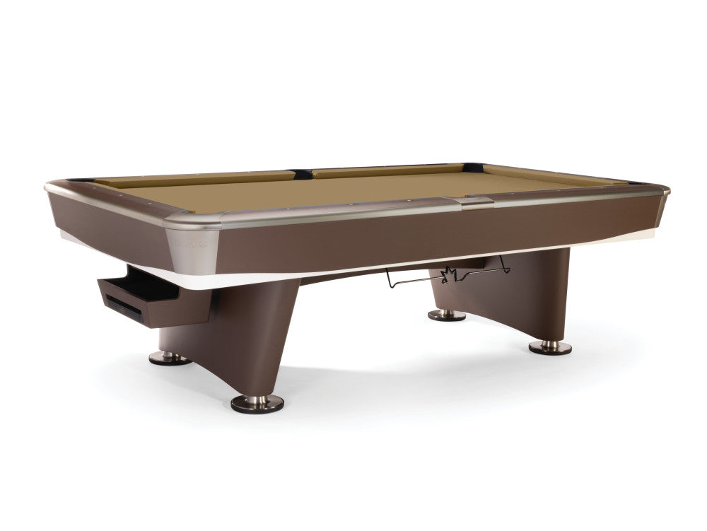 Brunswick Gold Crown VII 8 ft Classic Brown with Camel cloth
