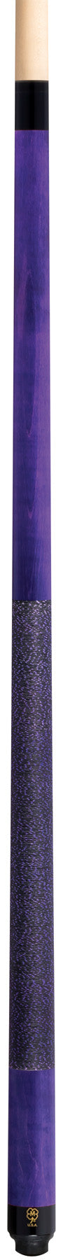 McDermott GS14-003 Pool Cue, Purple Michigan Maple with Irish Linen Wrap