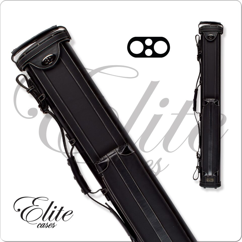 Elite ECV22 2x2 vintage leather cue case