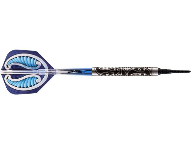 Shot Warrior Tipu soft tip tungsten dart set