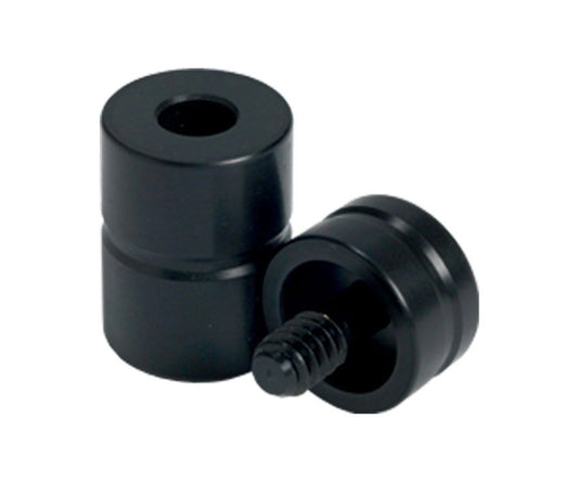 Action black joint protector set for pool cue