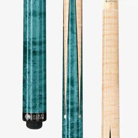Lucasi LZ2000SPT Sneaky Pete Pool Cue - Teal Maple