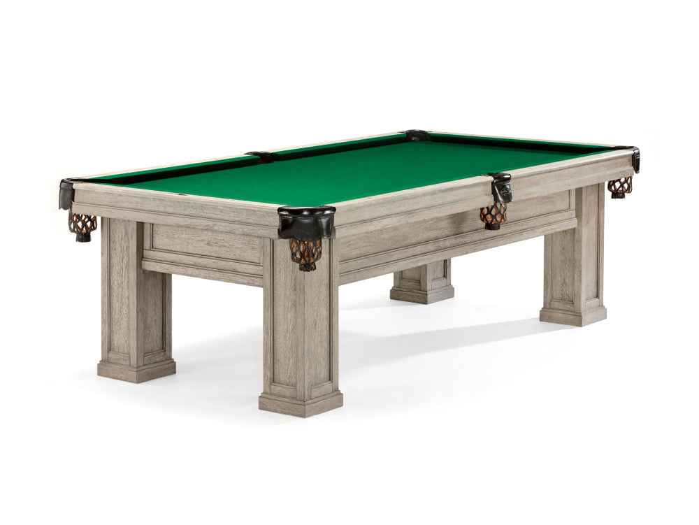 Brunswick Oakland II 8 ft Rustic Grey with Championship Green cloth