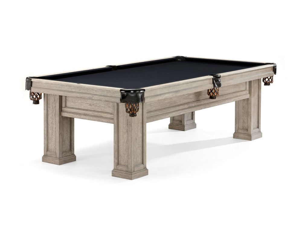 Brunswick Oakland II 8 ft Rustic Grey with Black cloth