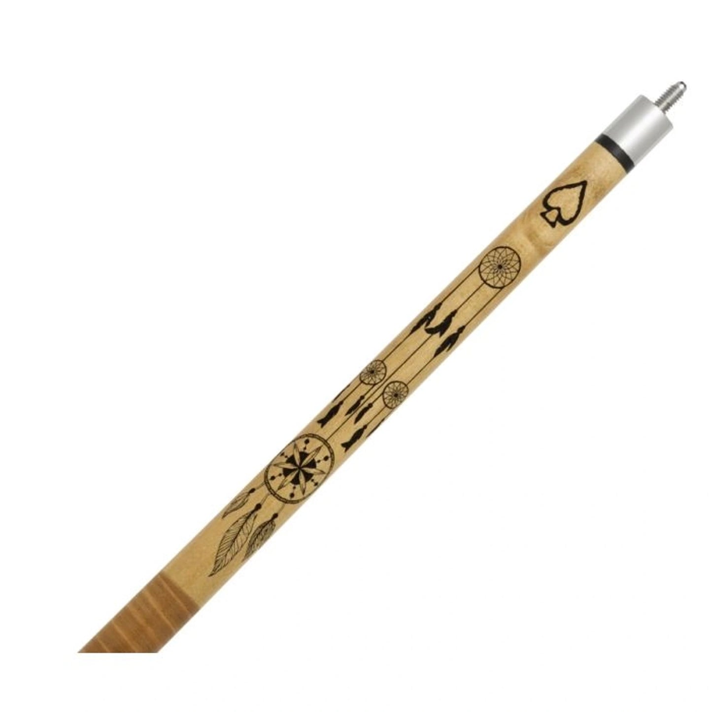 Outlaw Dreamcatcher Pool Cue - Native Design