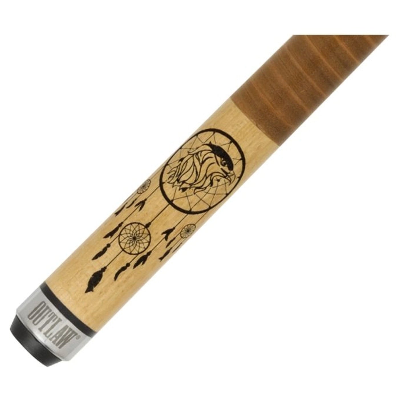 Outlaw Dreamcatcher Pool Cue - Native Design