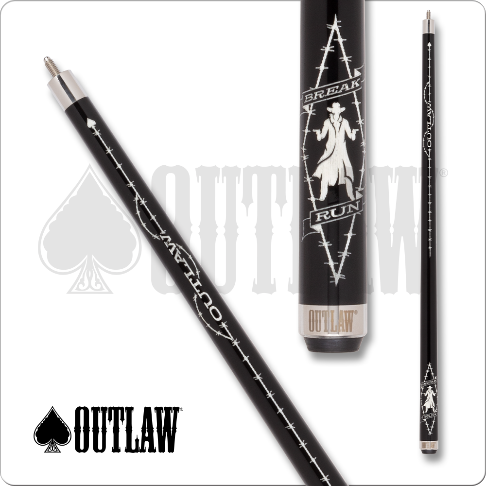 Outlaw Thunder Cowboy Break Cue - Western Design