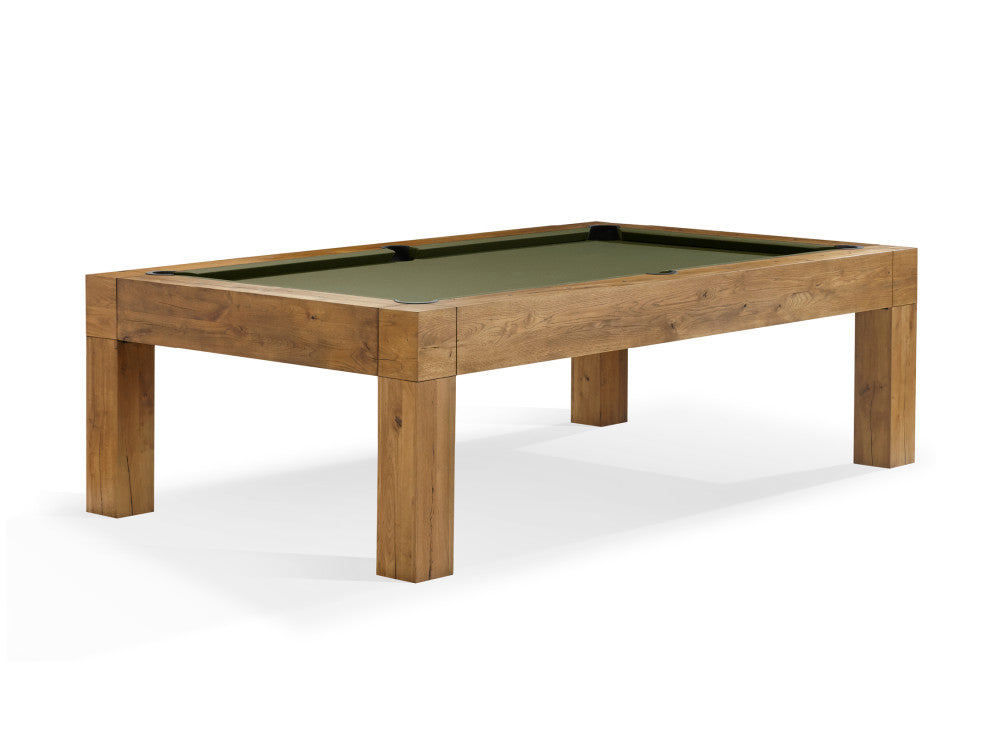 Brunswick Parsons 8 ft Natural Dry Oak with Olive cloth