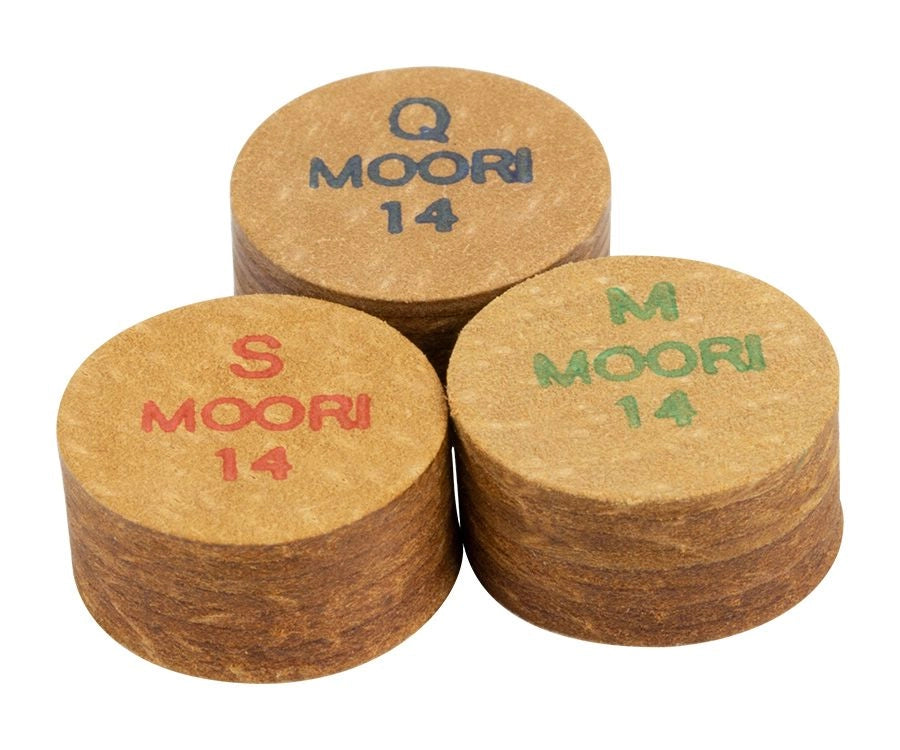 Moori layered cue tip