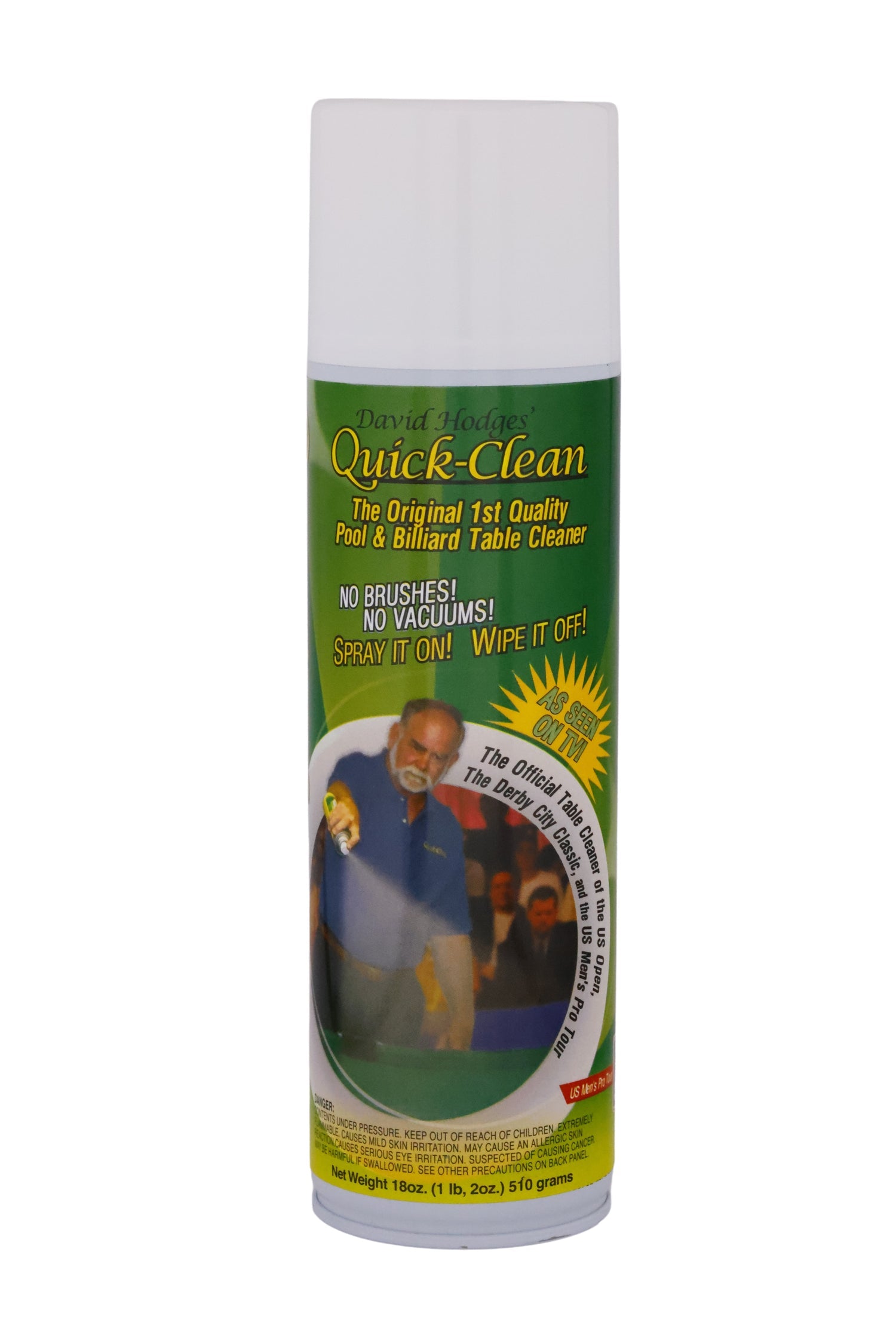David Hodges Quick and Clean pool table cleaner