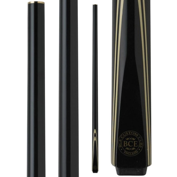 Riley Black & Green Handle Snooker Cue